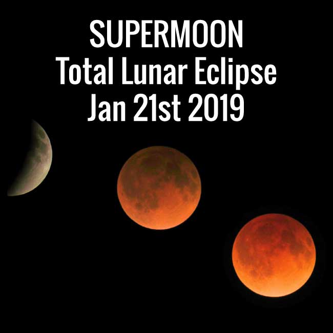 Super Blood Wolf Moon Total Lunar Eclipse - Healing Stars