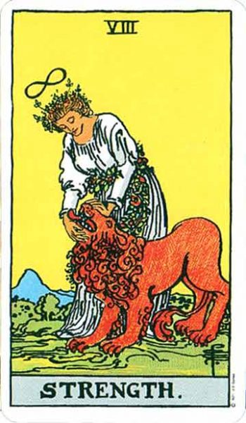 Tarot card of Strength