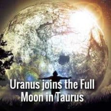 November Full Moon in Taurus joins Uranus